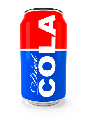 is diet soda good for abs